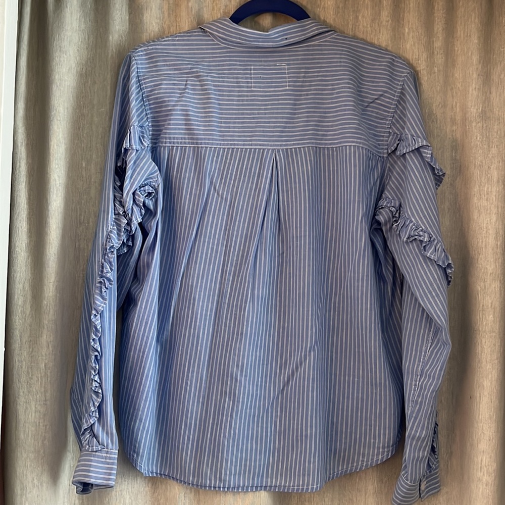 Rails Button-Down with Ruffle Sleeves - Picture 4 of 4